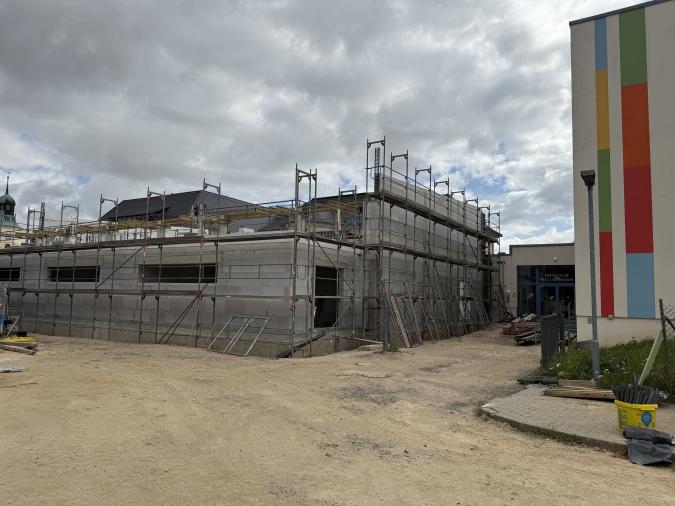 3. Bauabschnitt Turnhallenneubau - Fertigstellung Ende 2026