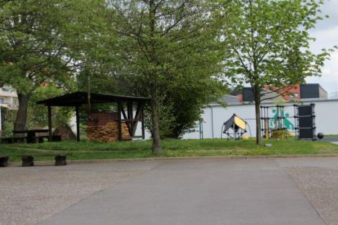 Backofen und Fitnessparcour