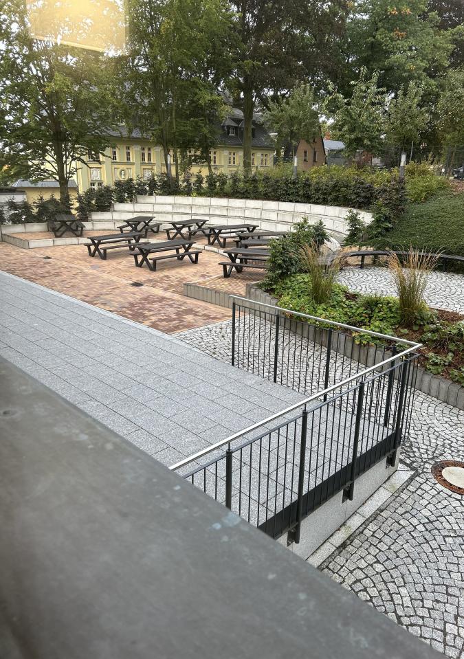 Klassenzimmer im Grünen