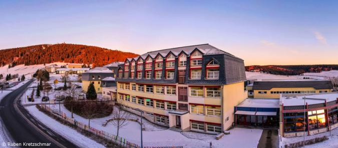 der Schulteil in Oberwiesenthal - Eliteschule des Sports