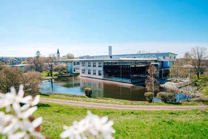 Ausbildungszentrum Bobritzsch im Frühling