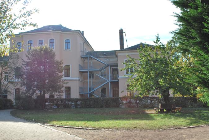 Freie Waldorfschule Dresden, Altbau - Rückseite, Jägerstaße 34