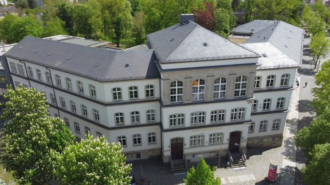 Luftbild unserer Schule