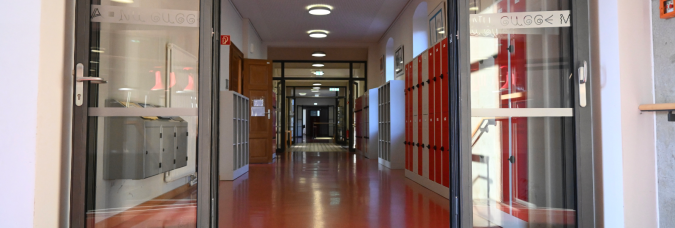 Innenansicht Oberschule Weixdorf