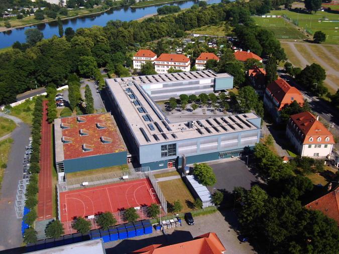 Sportschulzentrum Dresden mit Internatsgebäuden