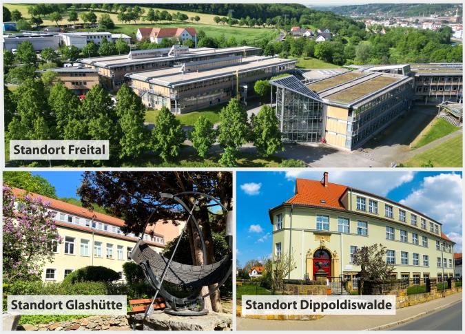 Die drei Standorte unseres BSZ