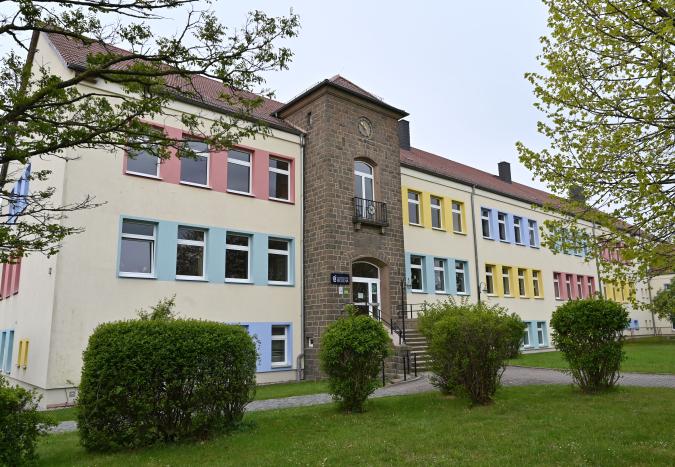 Ansicht der Schule