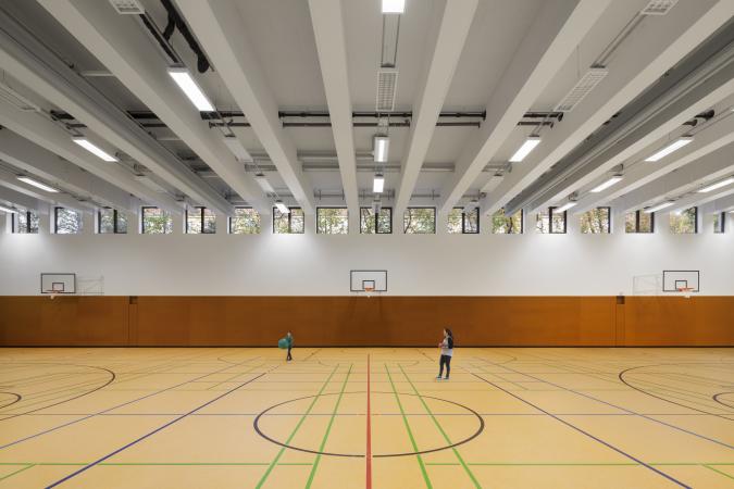 3-Feld-Sporthalle der KMS