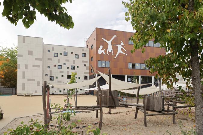 Schulgebäude der Schule Thonberg