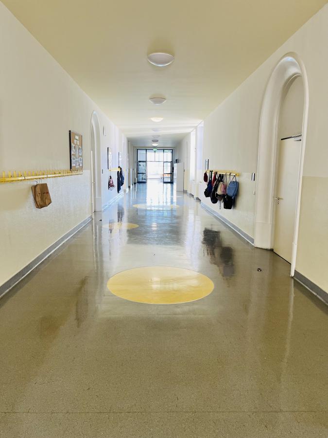 Flur der dritten Etage